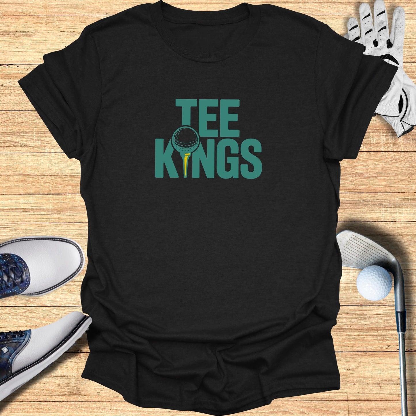 Tee Kings T-Shirt - Funny Golf Tee by Swing Epic