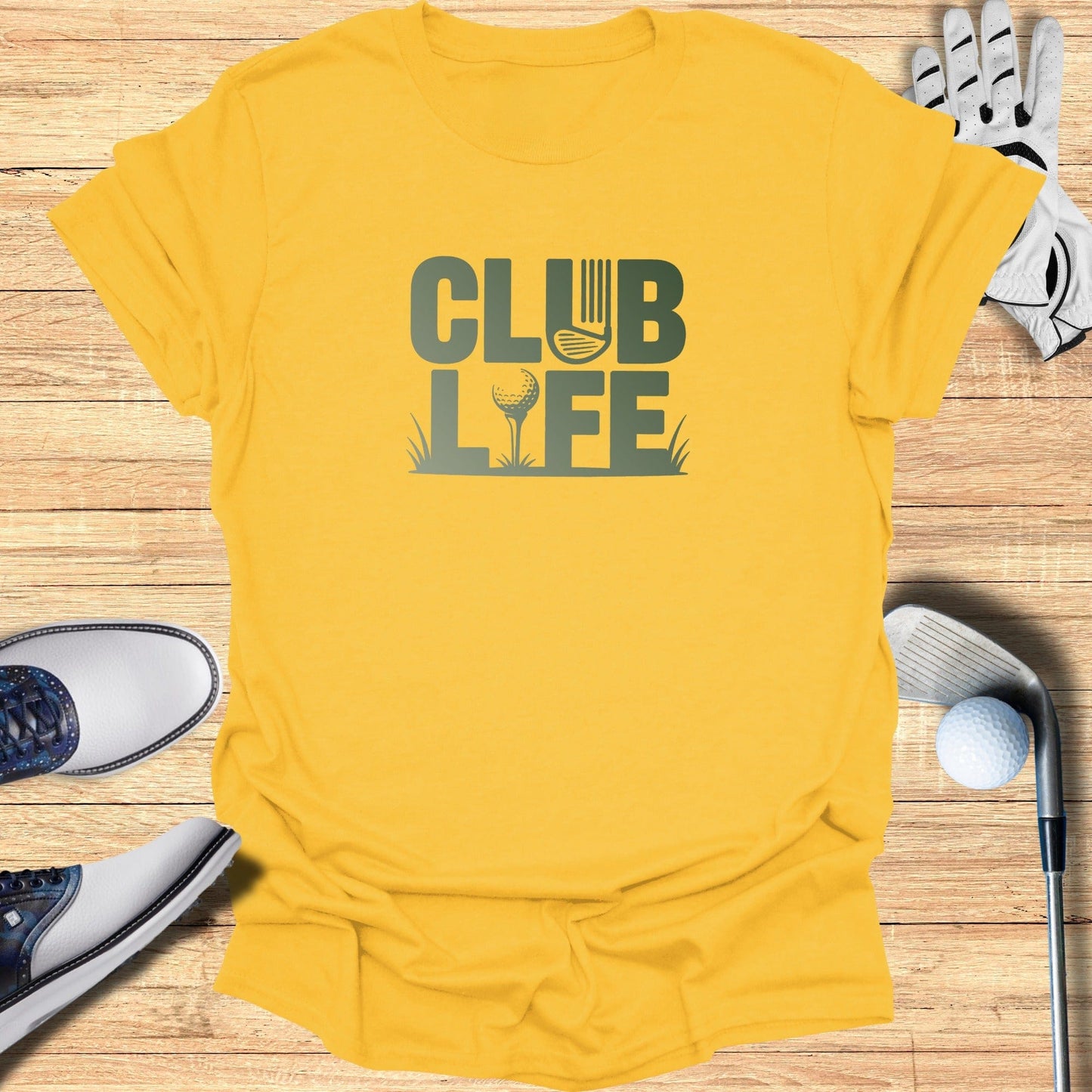 Club Life T-Shirt - Funny Golf Tee by Swing Epic