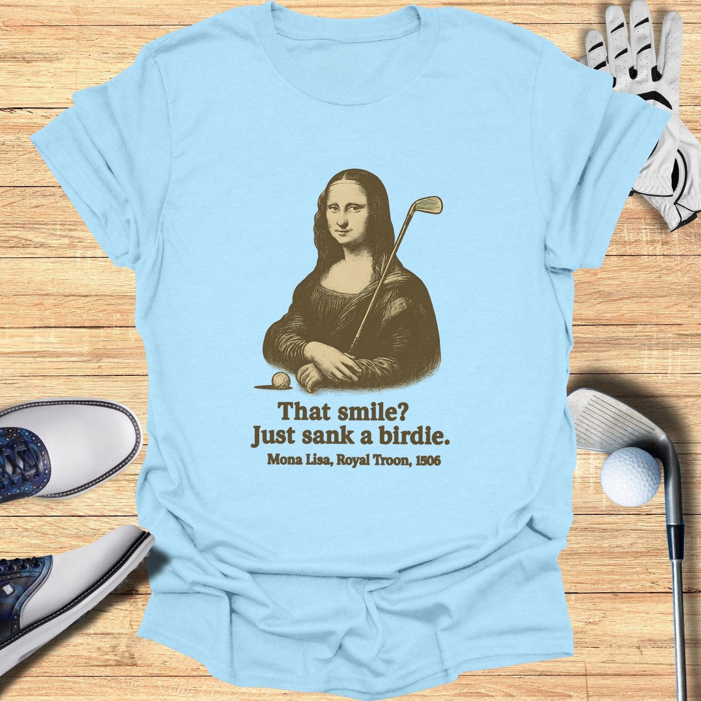 That Smile Just Sank A Birdie T-Shirt - Funny Golf Tee by Swing Epic
