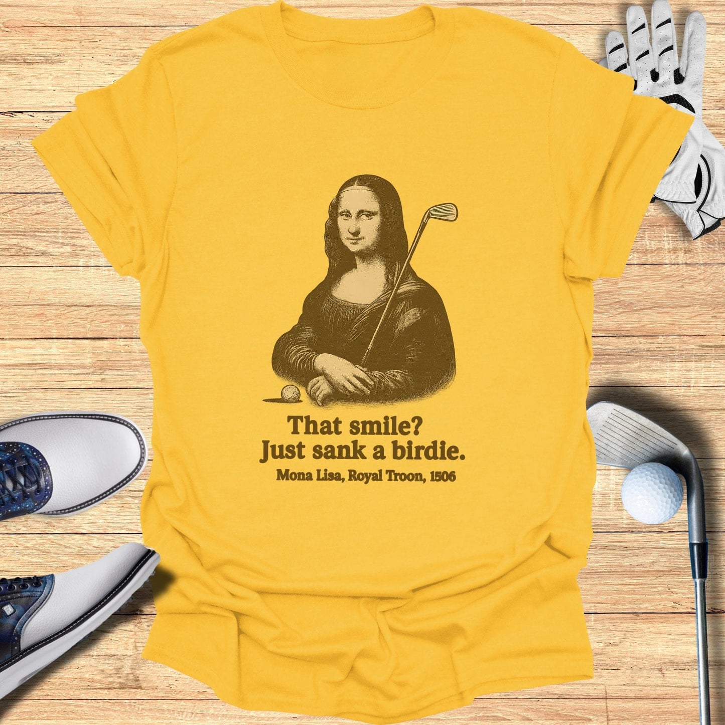 That Smile Just Sank A Birdie T-Shirt - Funny Golf Tee by Swing Epic