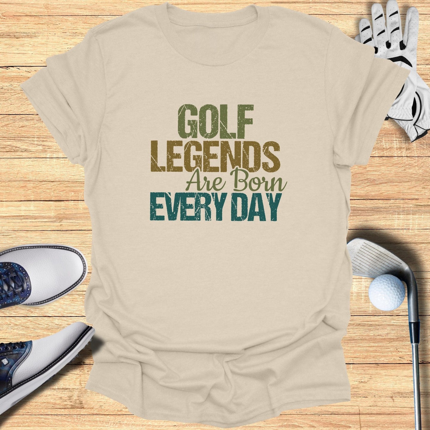 Golf Legends T-Shirt - Funny Golf Tee by Swing Epic