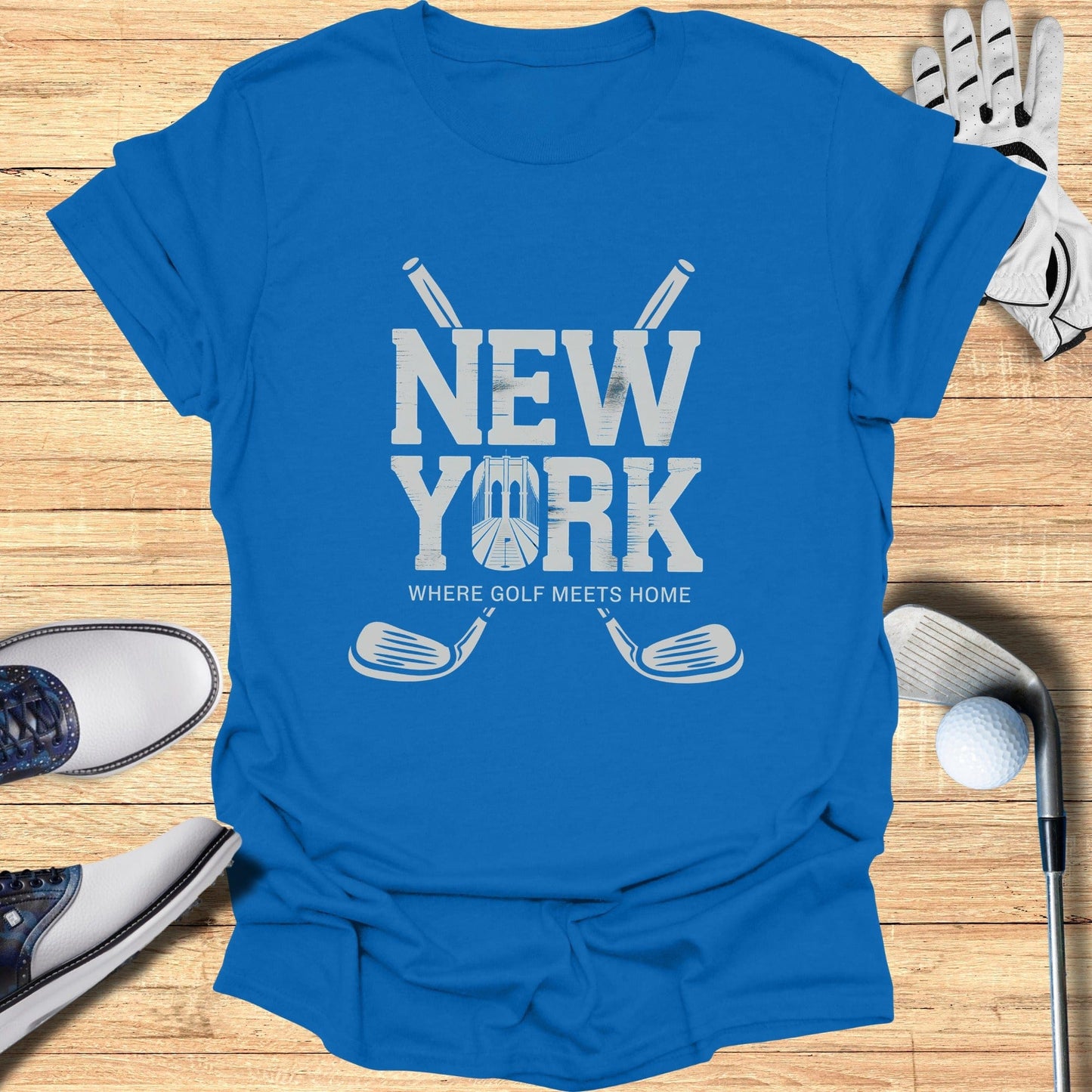 New York City T-Shirt - Funny Golf Tee by Swing Epic