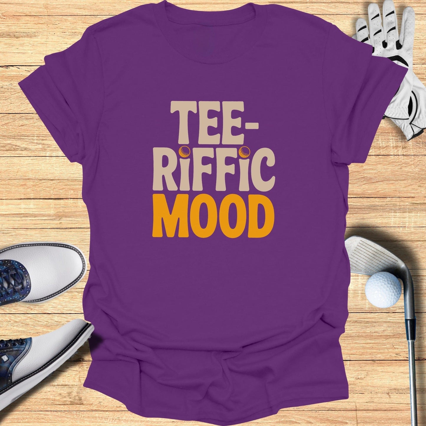 Tee-riffic Mood T-Shirt - Funny Golf Tee by Swing Epic