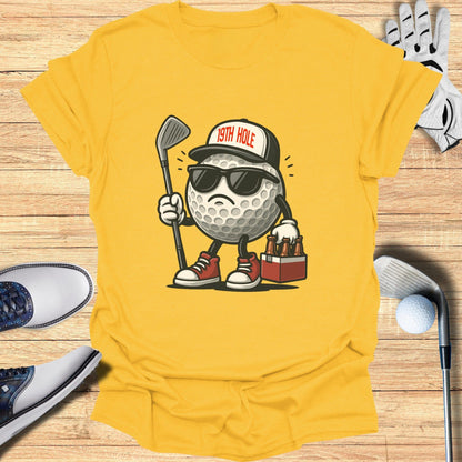 Funny Golf T-shirt Cool 19th Hole Graphic Tee Product