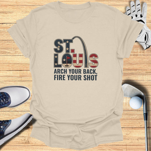 St. Louis Golf T-Shirt - Funny Golf Tee by Swing Epic