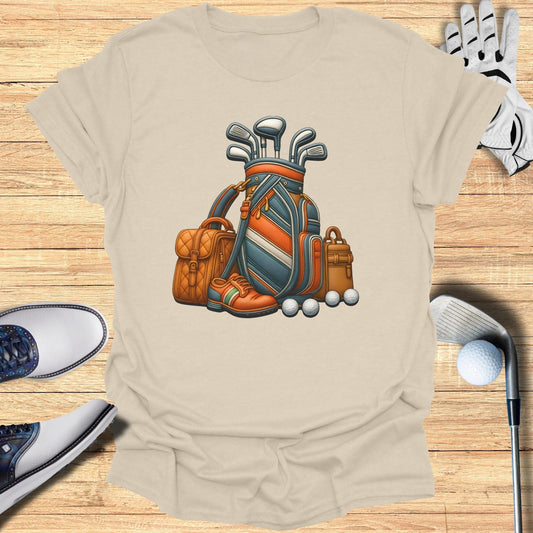 Golf Accessories Illustration Unisex T-Shirt Product