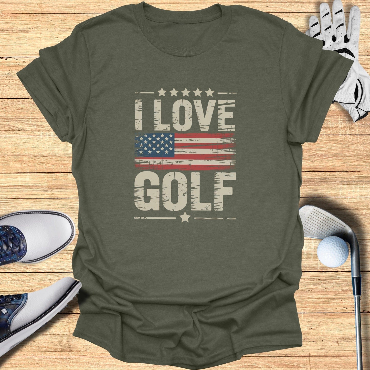 I Love Golf T-Shirt - Funny Golf Tee by Swing Epic