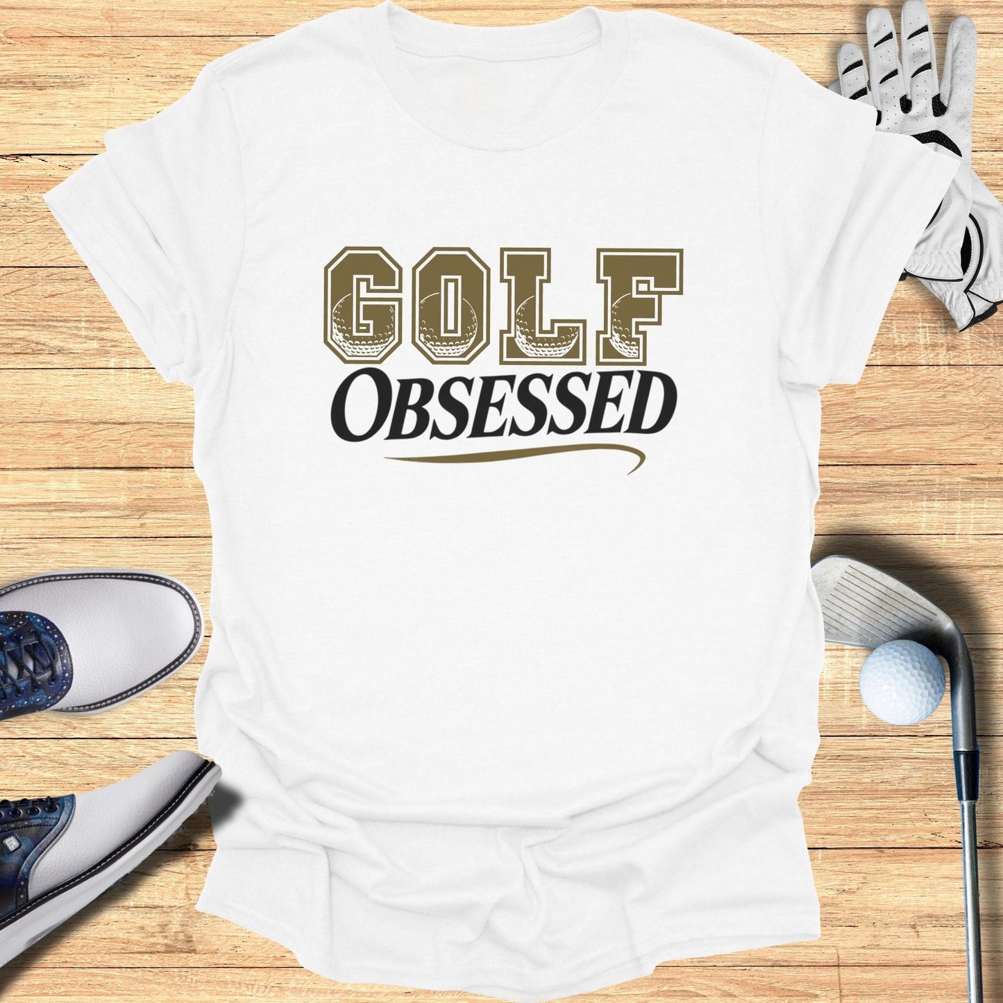 Golf Obsessed T-Shirt - Funny Golf Tee by Swing Epic