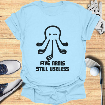 Humorous Winking Octopus Graphic T-Shirt for Fun