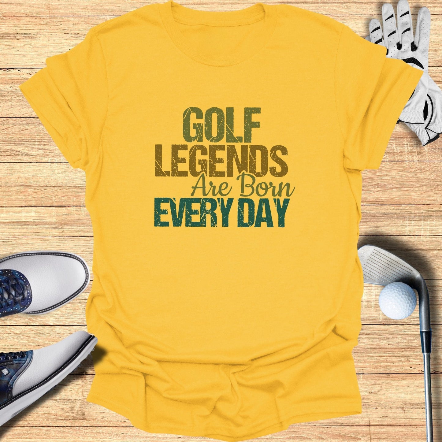 Golf Legends T-Shirt - Funny Golf Tee by Swing Epic