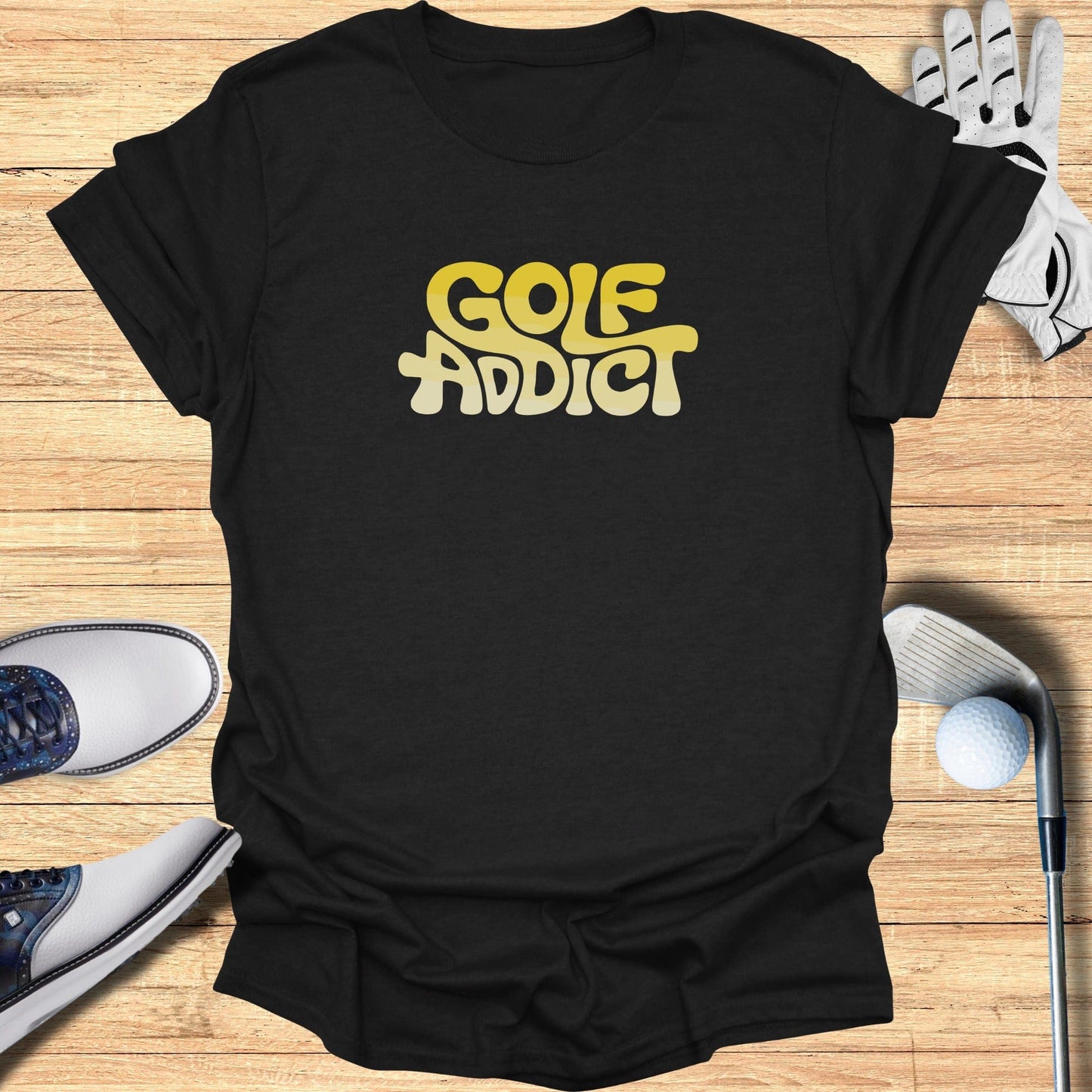 Golf Addict T-Shirt - Funny Golf Tee by Swing Epic