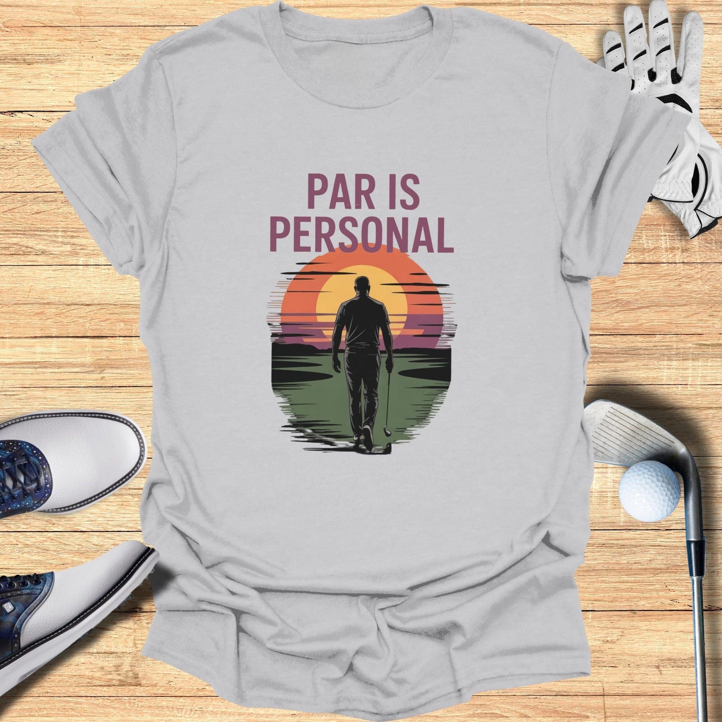 Par Is Personal T-Shirt - Funny Golf Tee by Swing Epic