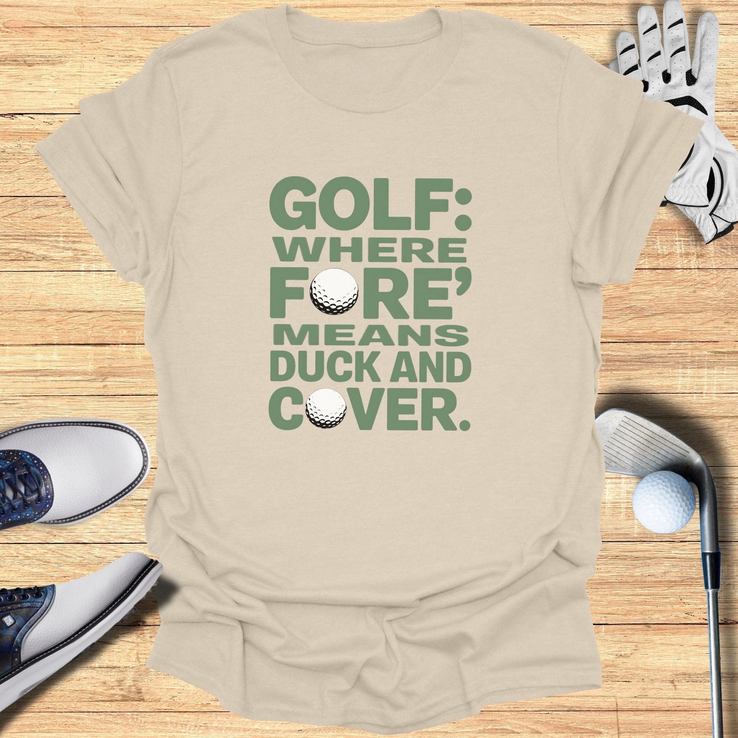 Golf Where Fore Means T-Shirt - Funny Golf Tee by Swing Epic