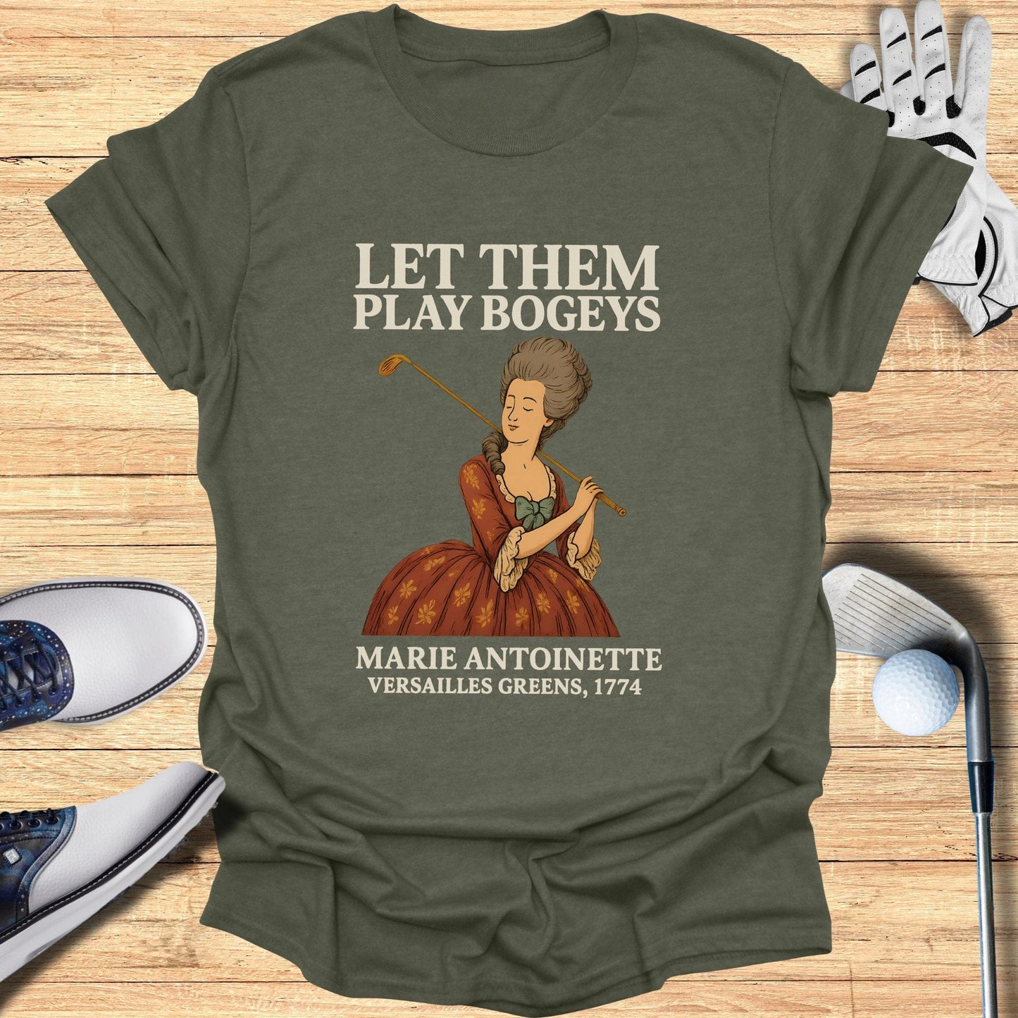 Let Them Play Bogeys T-Shirt - Funny Golf Tee by Swing Epic