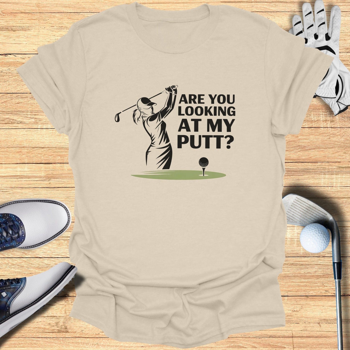 You Looking at My Putt? T-Shirt - Funny Golf Tee by Swing Epic