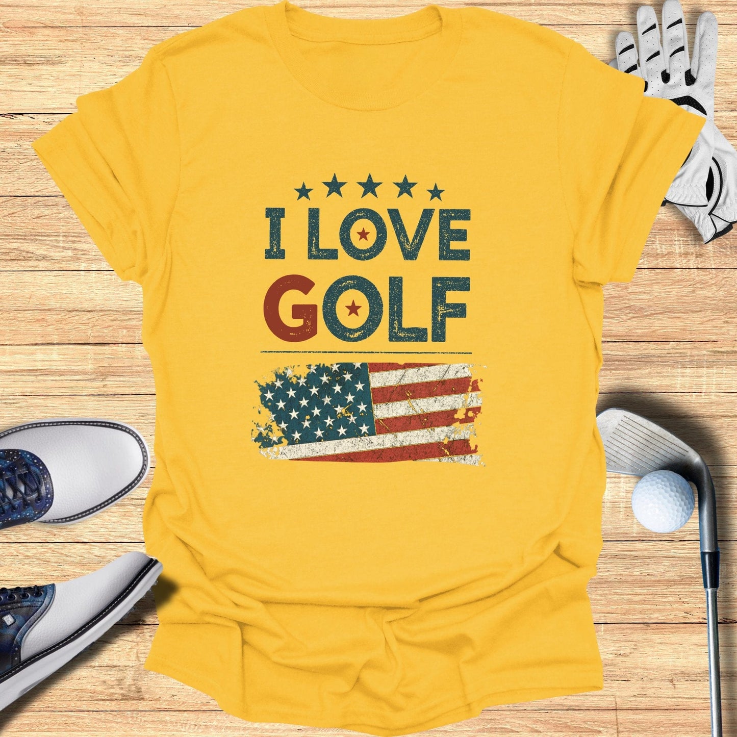 I Love Golf T-Shirt - Funny Golf Tee by Swing Epic