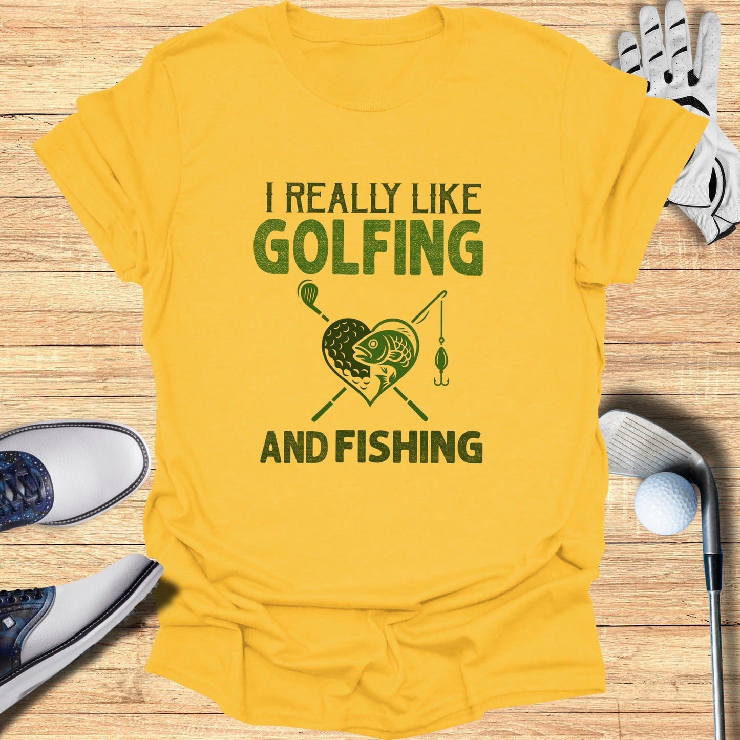 Golf & Fish All Day T-Shirt