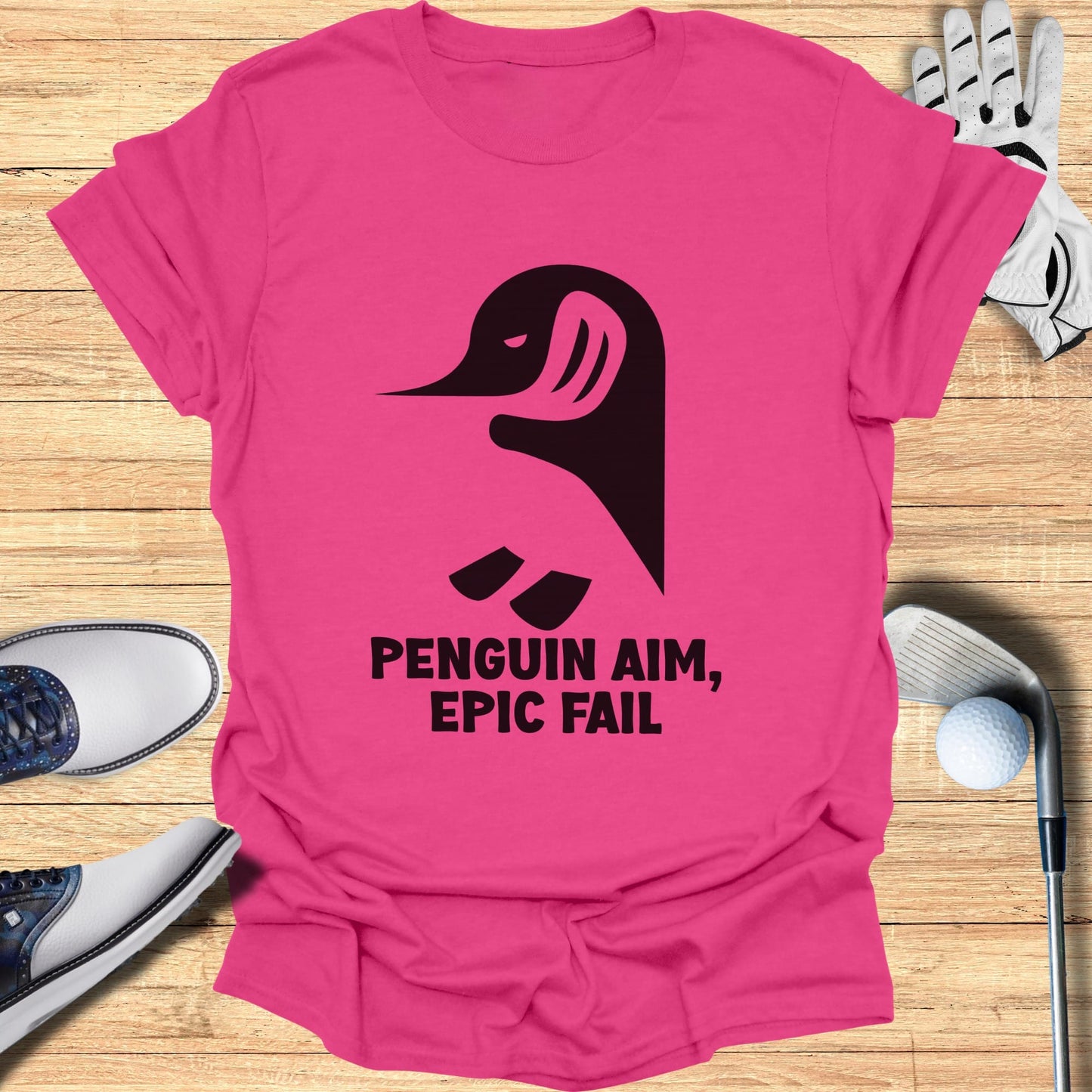Penguin Aim, Epic Fail T-Shirt
