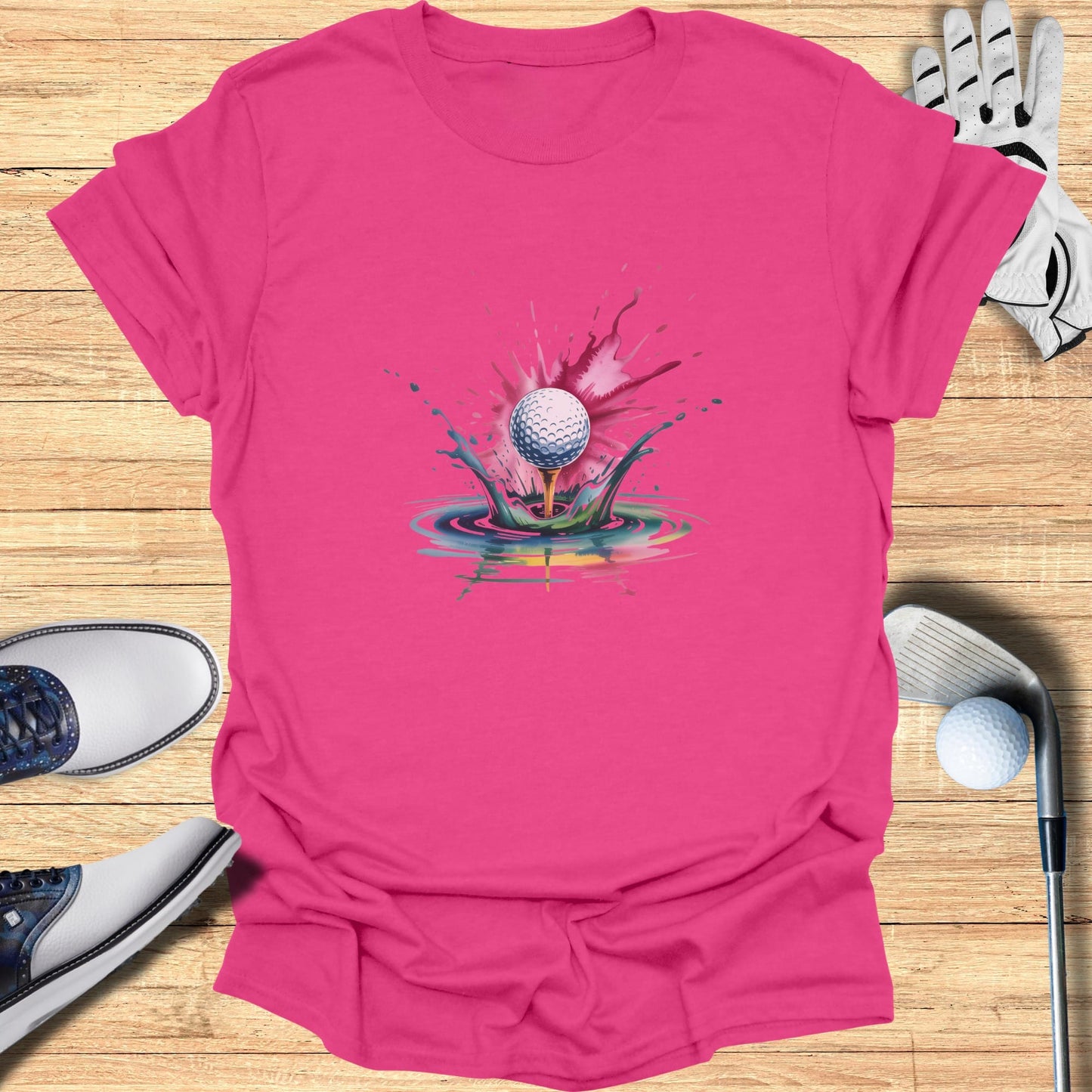 Color Splash Golf T-Shirt