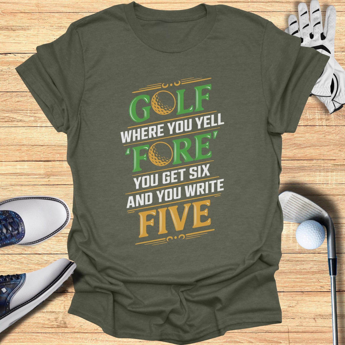 Golf Math T-Shirt