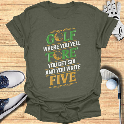 Golf Math T-Shirt