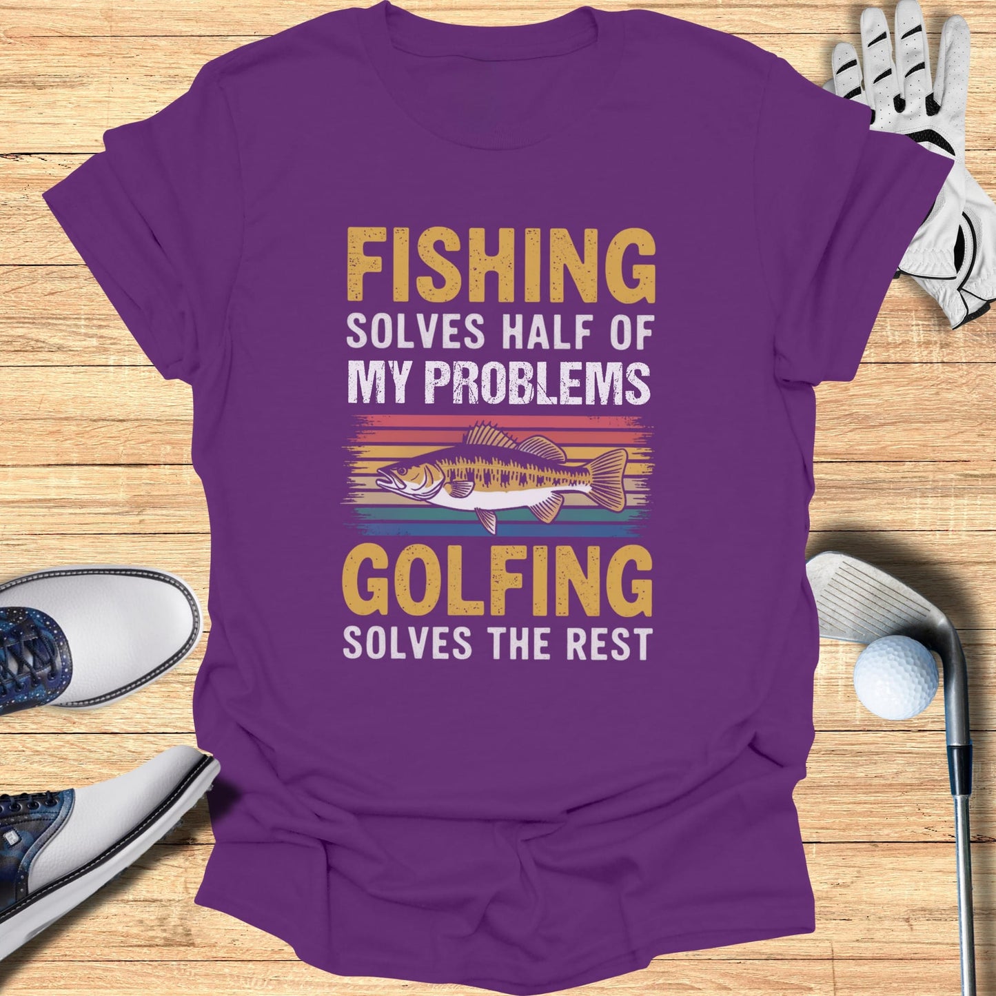 Golf Solves the Rest T-Shirt