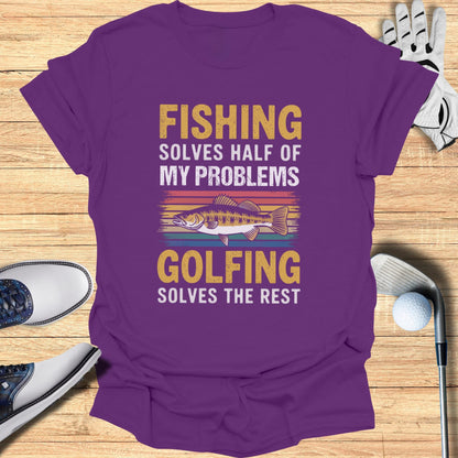 Golf Solves the Rest T-Shirt