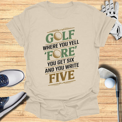 Golf Math T-Shirt