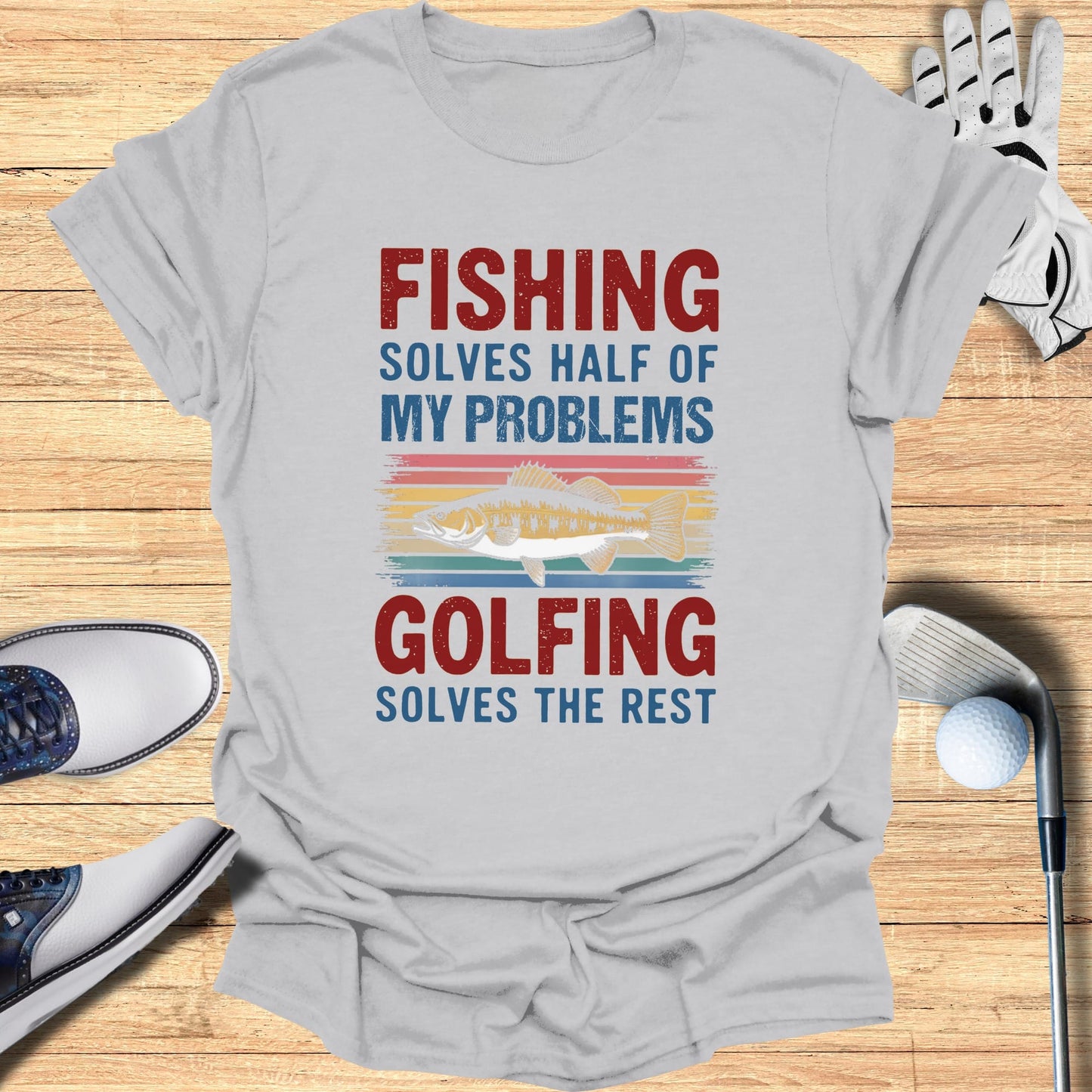 Golf Solves the Rest T-Shirt
