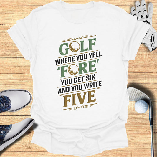 Golf Math T-Shirt