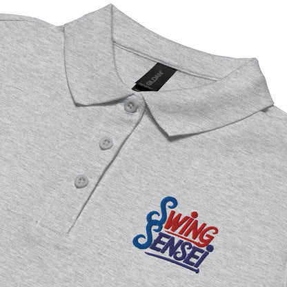 Swing Sensei Embroidered Golf Women's Pique Polo Shirt